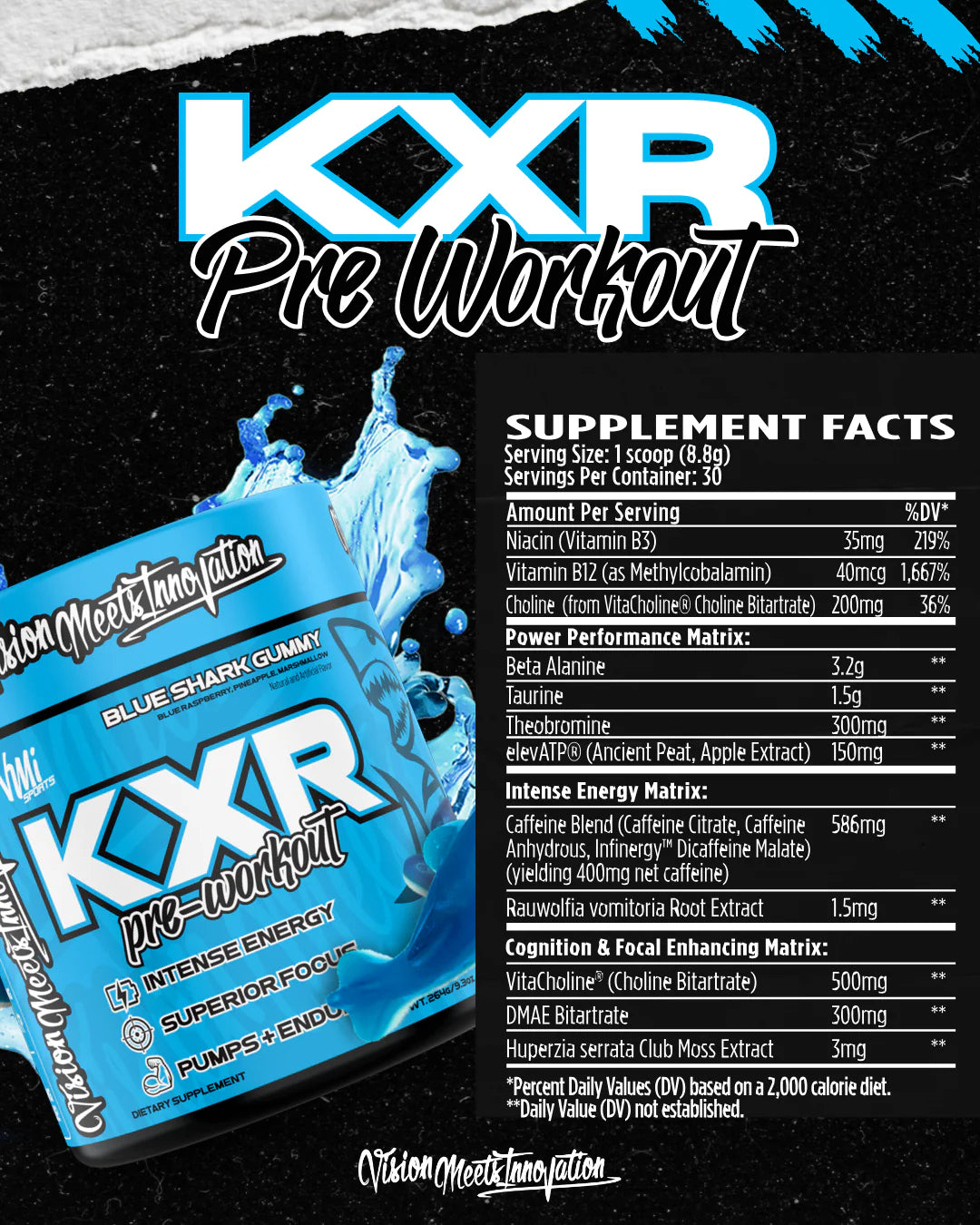 Vmi Sports KXR Pre Workout 30 Serv