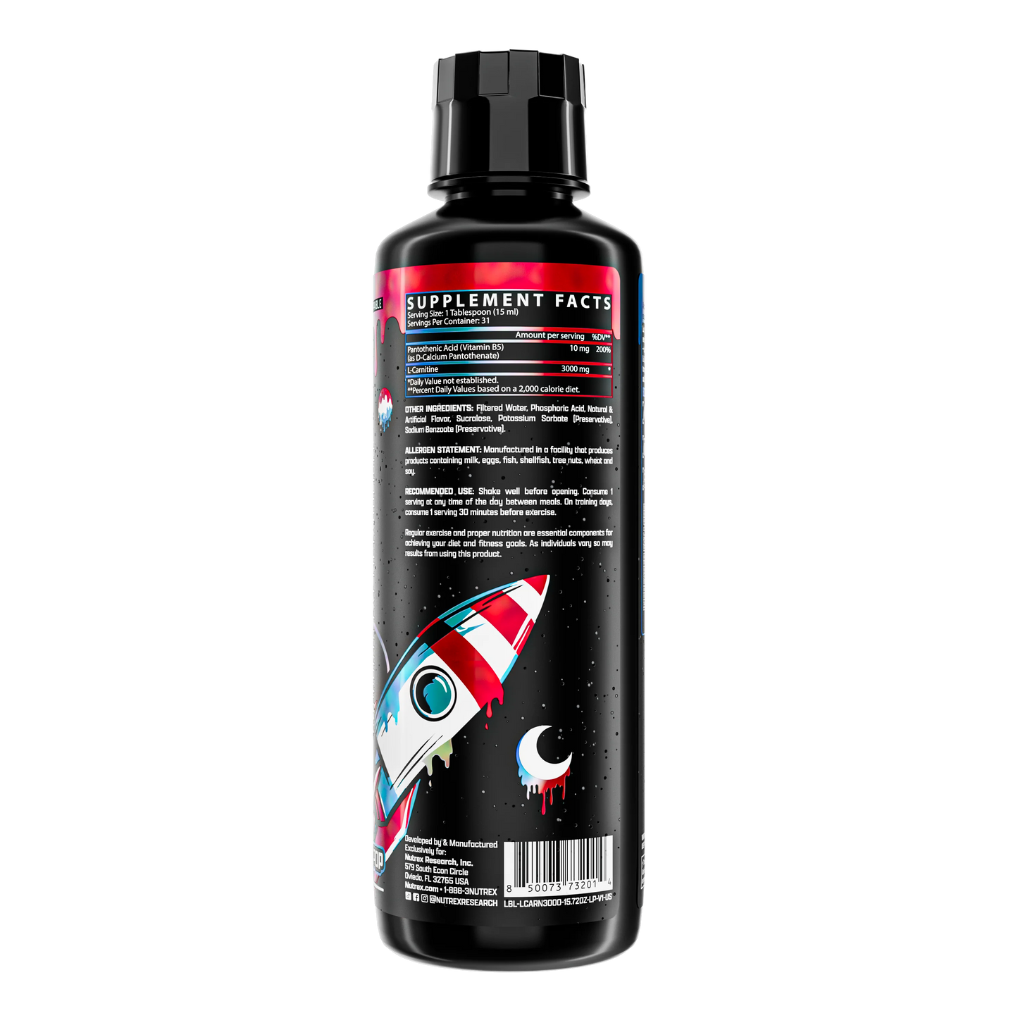 Nutrex Liquid Carnitine 3000 16 Oz