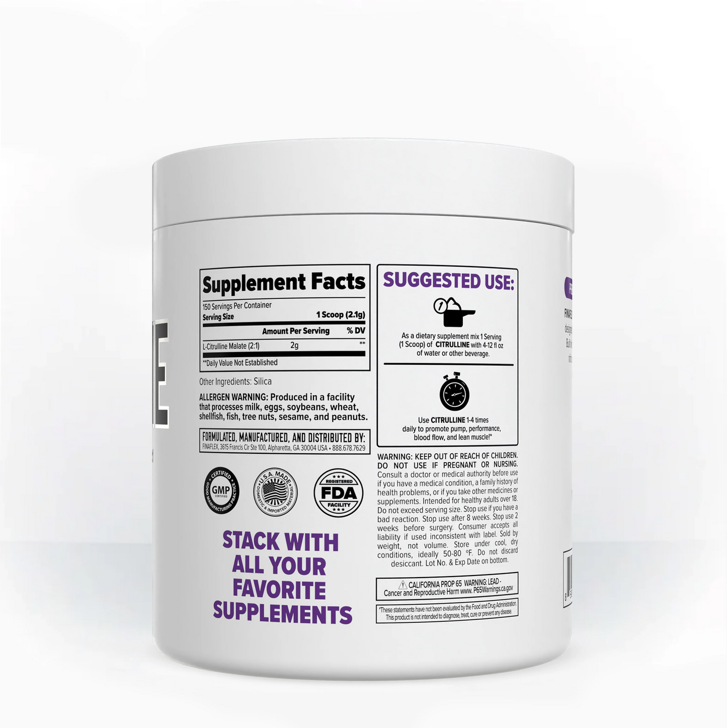 Finaflex Citrulina 150Serv