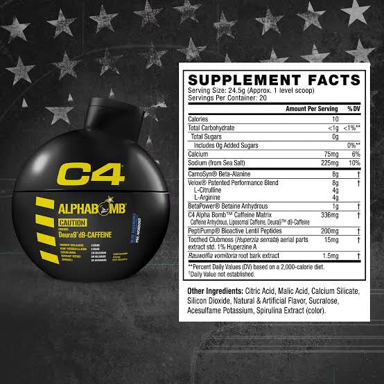 C4 Alpha Bomb 20 Serv