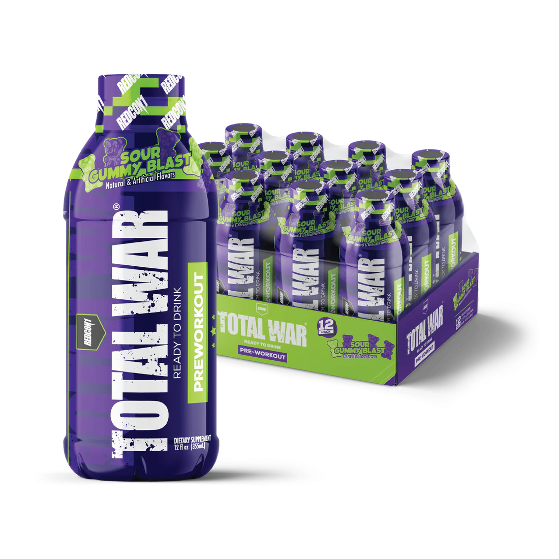 Redcon1 Total War RTD 12 Oz 12 Pack