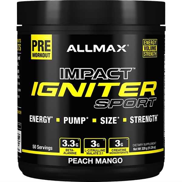 Allmax Igniter Sport Pre Entreno 50 Serv
