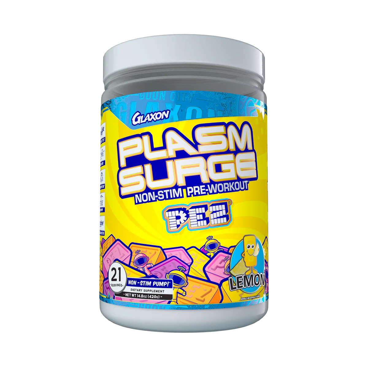 Glaxon PEZ Plasm Surge V3 Pre Entreno 21 Serv