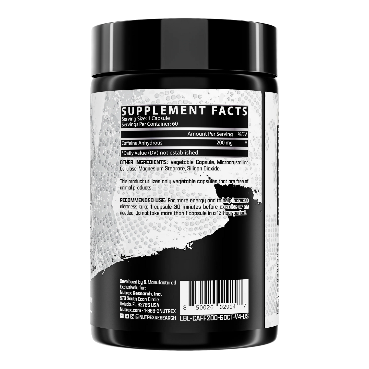 Caffeina 200 Nutrex 60 Caps