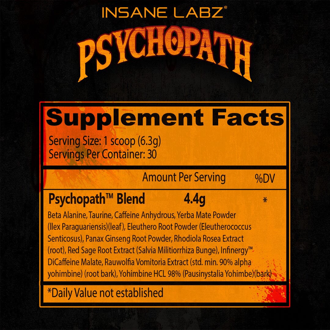 Insane Labz Psychopath 30 Serv