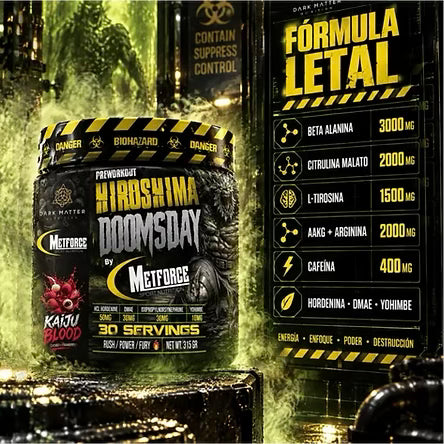 Dark Matter x Metforce Hiroshima Doomsday 30 Serv | Pre Entreno