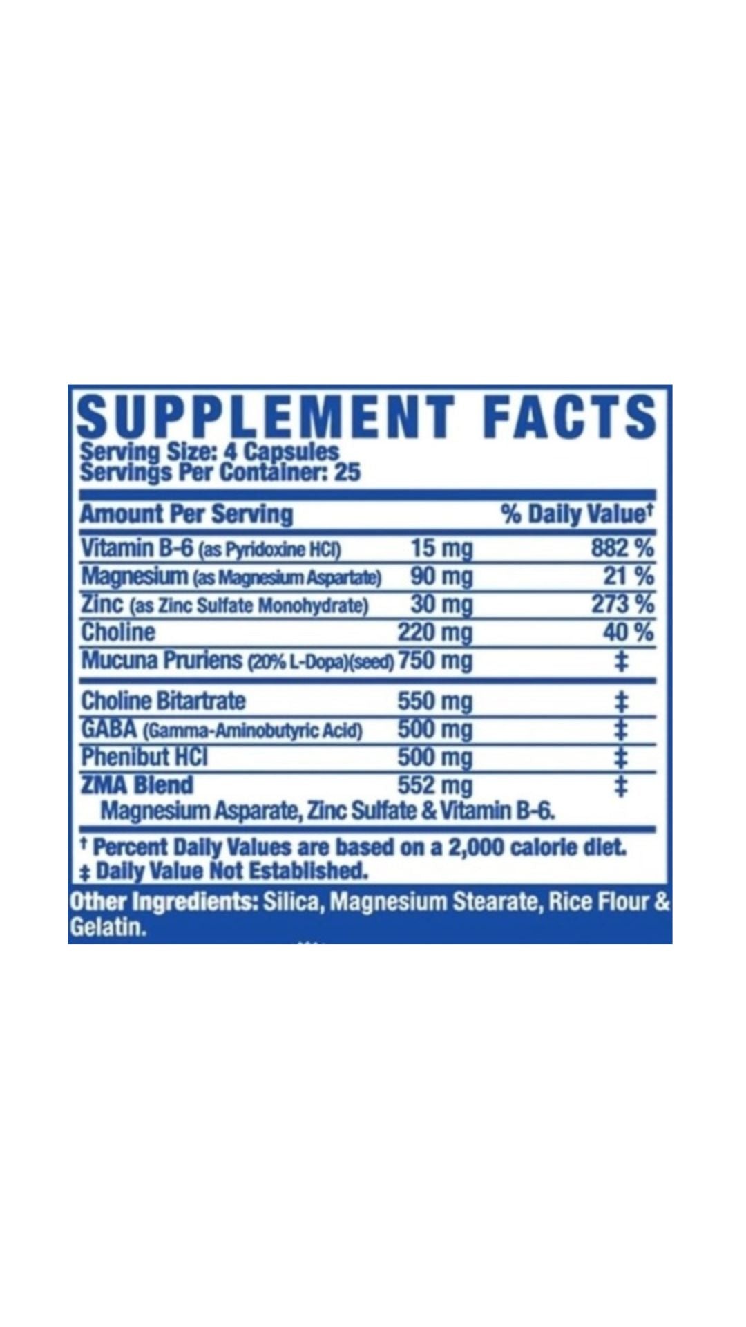 Ronnie Coleman Sleep Xs 100 Caps
