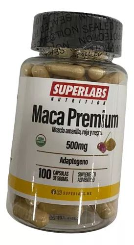 Superlabs Maca Premium 500 Mg 100 Capsulas