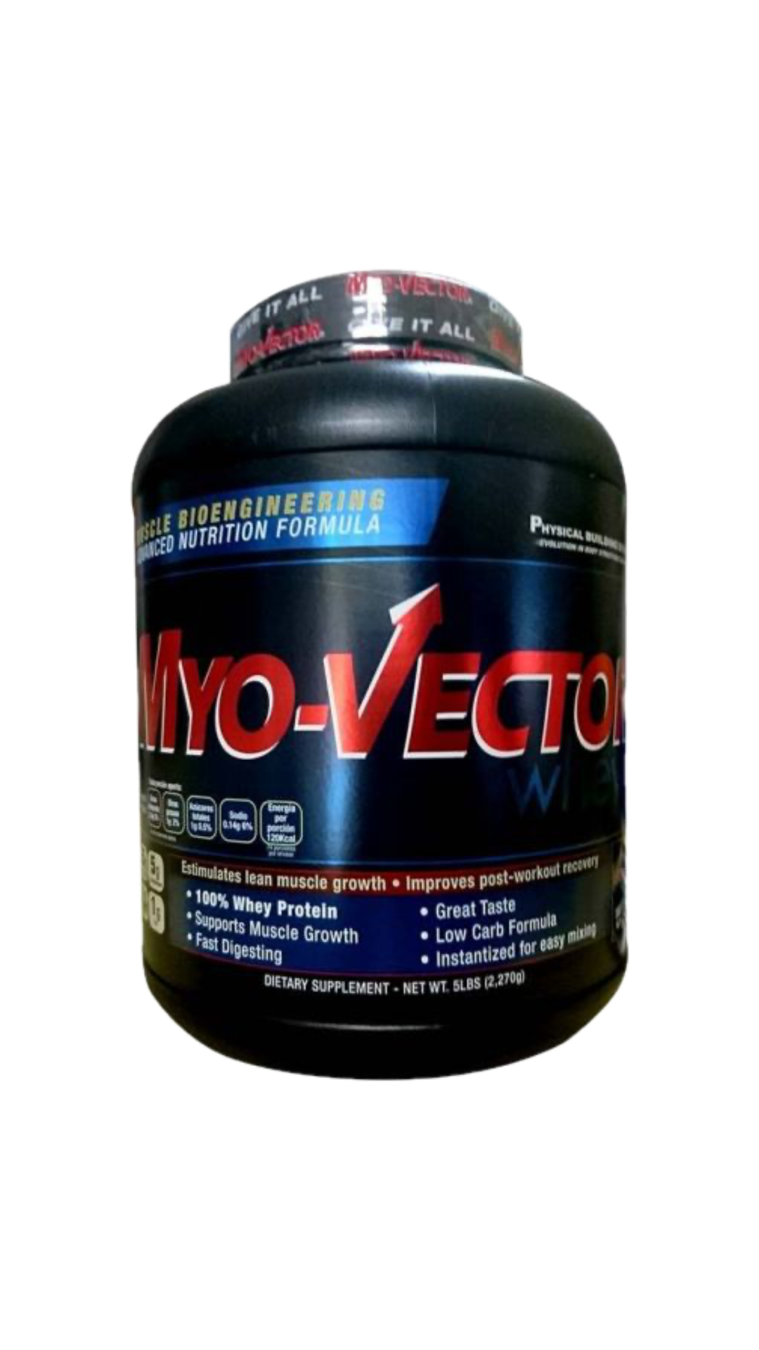Myo-Vector Whey Protein 5 Lbs