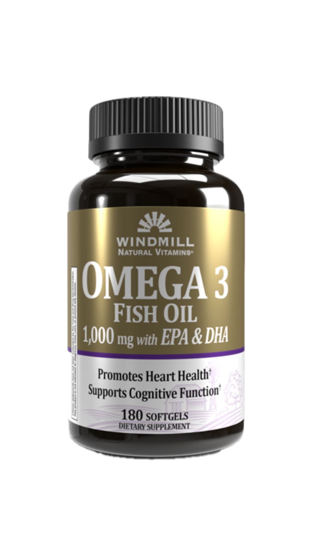 WindMill Omega 3 EPA+DHA 180 Softgels