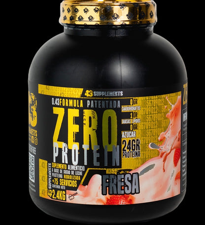 43 Supplements Zero Proteina 5.29 Lbs