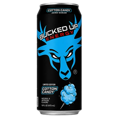 Bucked Up Energy 473ml | Cotton Candy