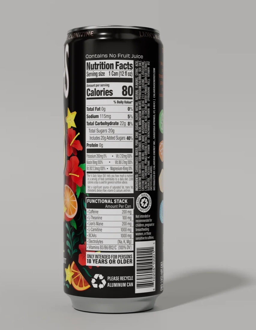 Calaveras Energy 355ml | Original