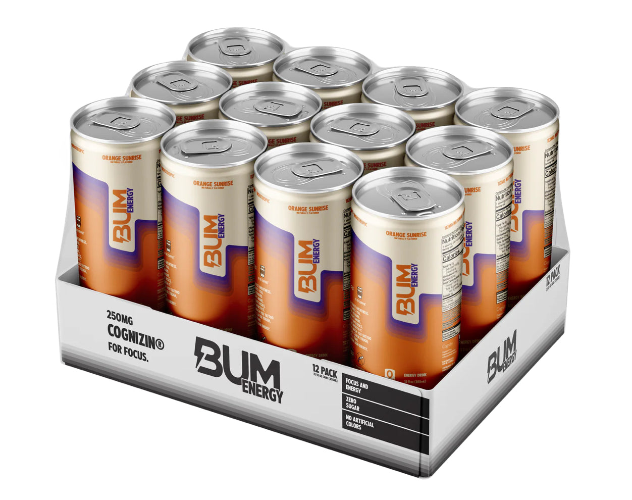 Raw Bum Energy Drink 12oz 12Pack
