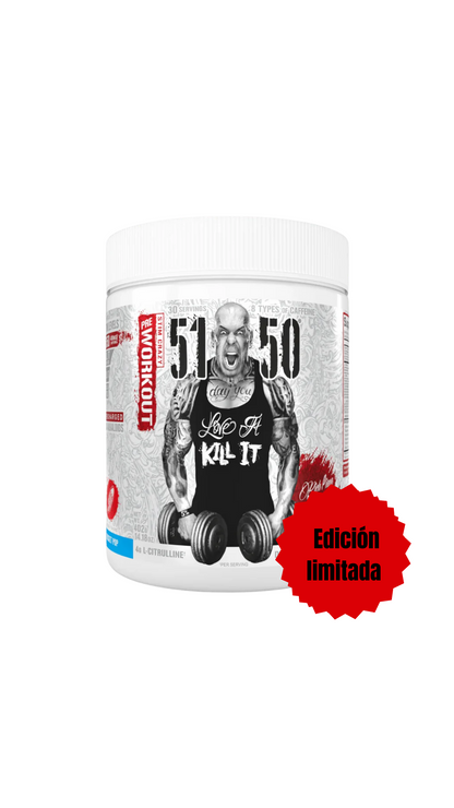 Pre entreno 51 50 x Rich Piana 5%- Blue Ice