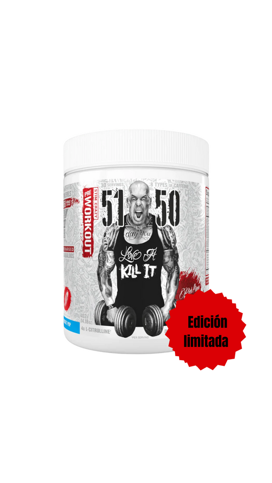 Pre entreno 51 50 x Rich Piana 5%- Blue Ice