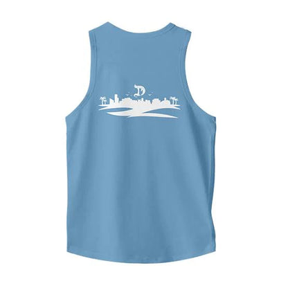 Dragón Pharma Miami Playera Tank Aqua