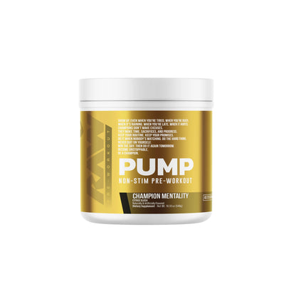 Raw Pump Sin Estimulantes 40 Serv