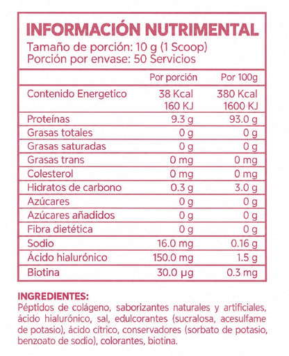 Beyond Peptidos de Colageno 500gr