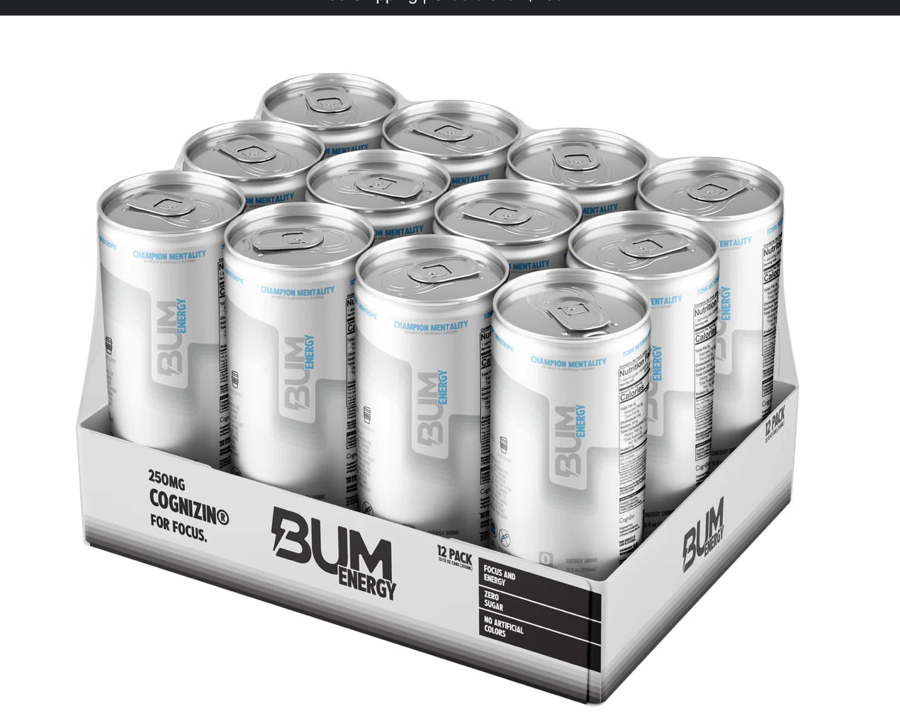 Raw Bum Energy Drink 12oz 12Pack