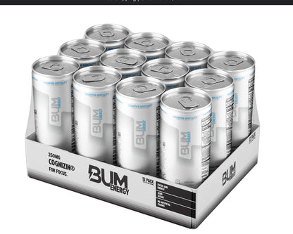 Raw Bum Energy Drink 12oz 12Pack