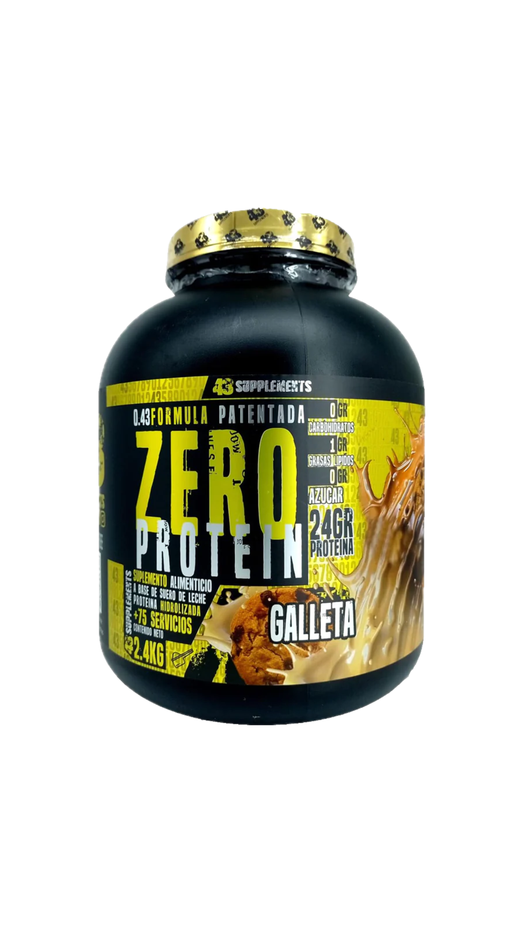 43 Supplements Zero Proteina 5.29 Lbs