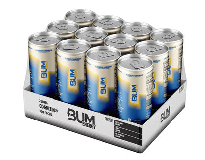 Raw Bum Energy Drink 12oz 12Pack