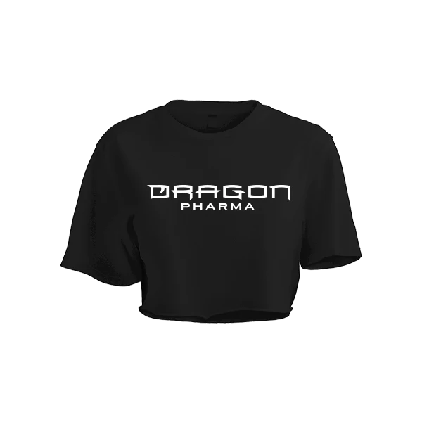Dragón Pharma D Era Crop Top Negra