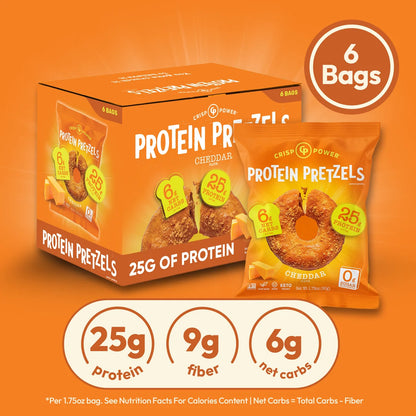 Crisp Power Pretzel 6 Pack
