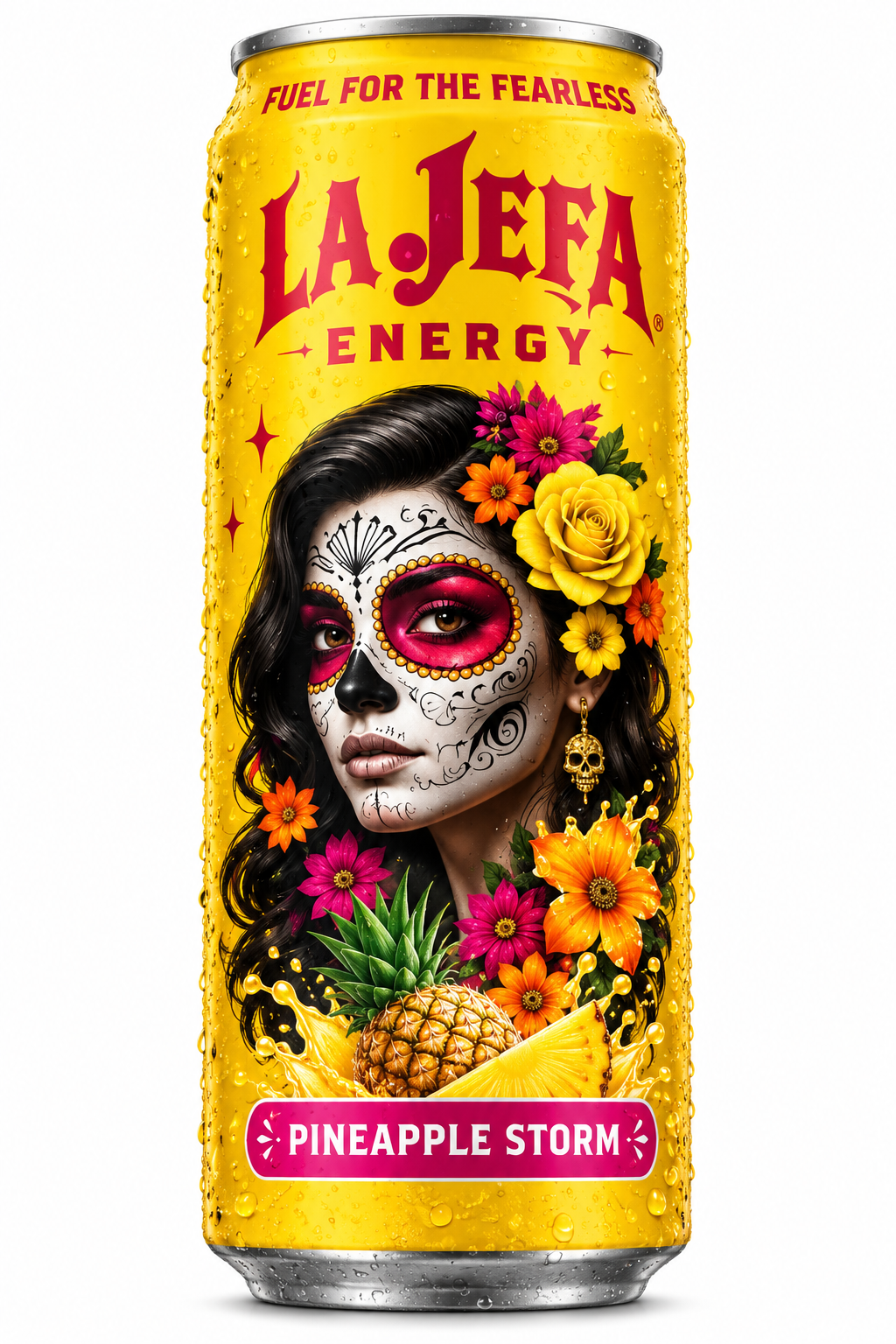 La Jefa Energy Drink 355ml | Pineapple Storm
