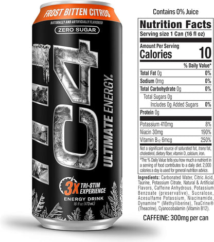 C4 Ultimate Carbonated 16Oz 12Pack