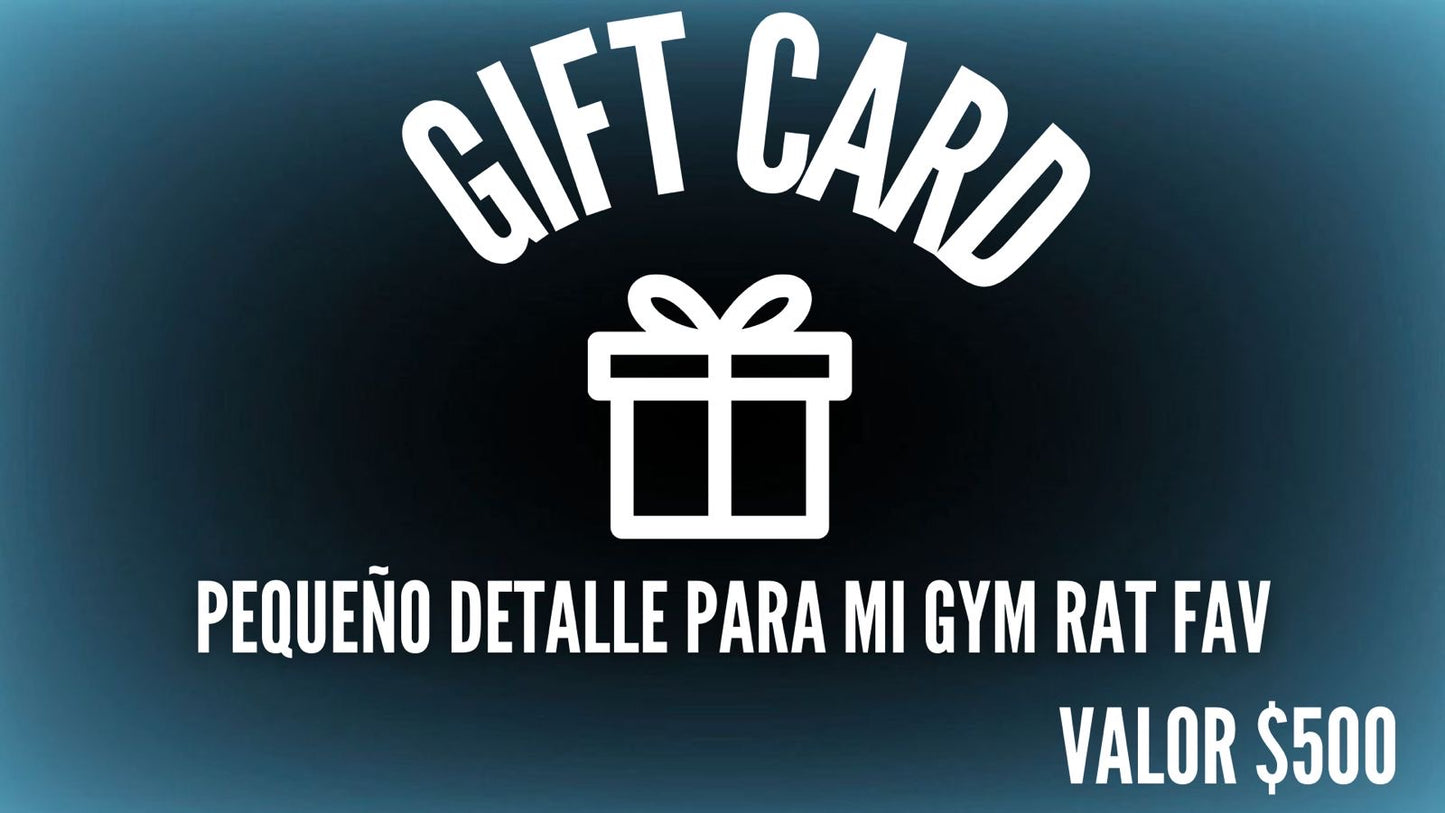 Tarjetas de Regalo