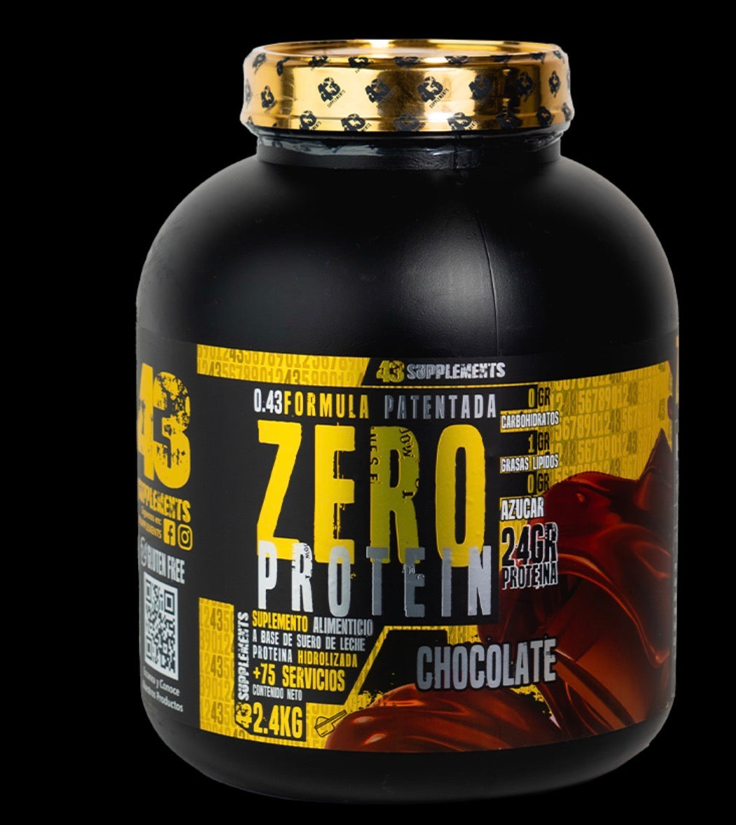43 Supplements Zero Proteina 5.29 Lbs