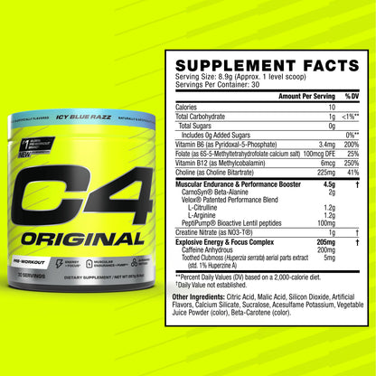 C4 Original 30 Serv