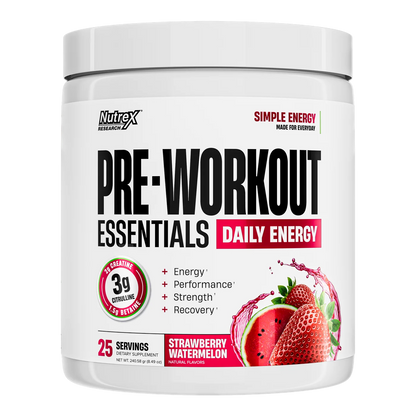 Ex- Nutrex Research Pre Workout Essentials 25 Serv