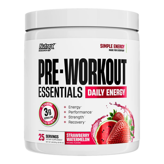 Ex- Nutrex Research Pre Workout Essentials 25 Serv