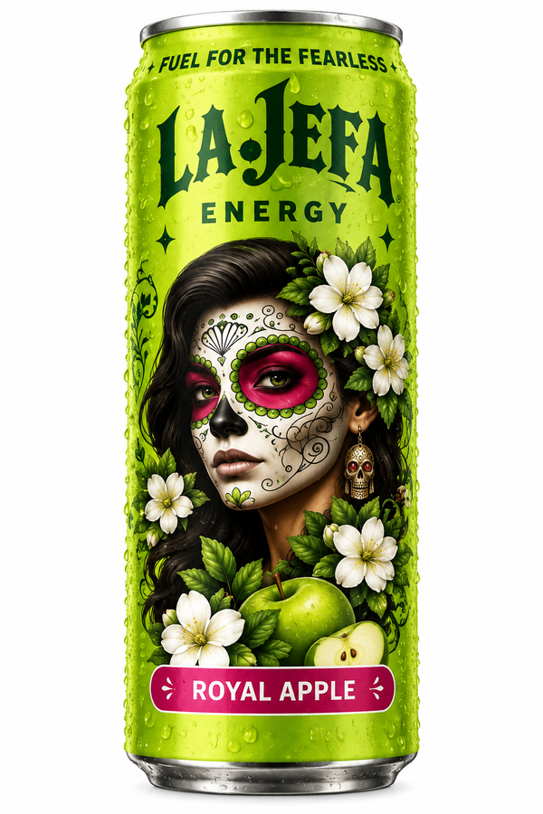 La Jefa Energy Drink 355ml | Royal Apple