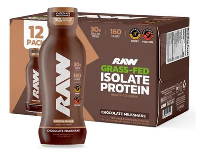 Raw Bum Protein Isolate RTD Drink 12oz/12Pack