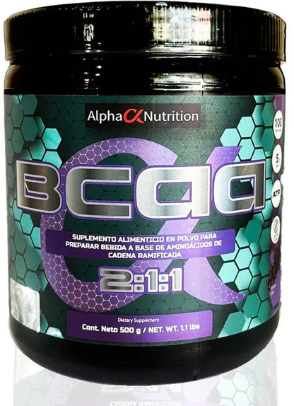 Alpha Nutrition Bcaa 2:1:1 500 grs