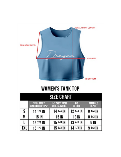 Dragón Pharma Miami Cropped Tank Aqua