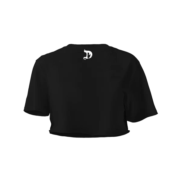 Dragón Pharma D Era Crop Top Negra
