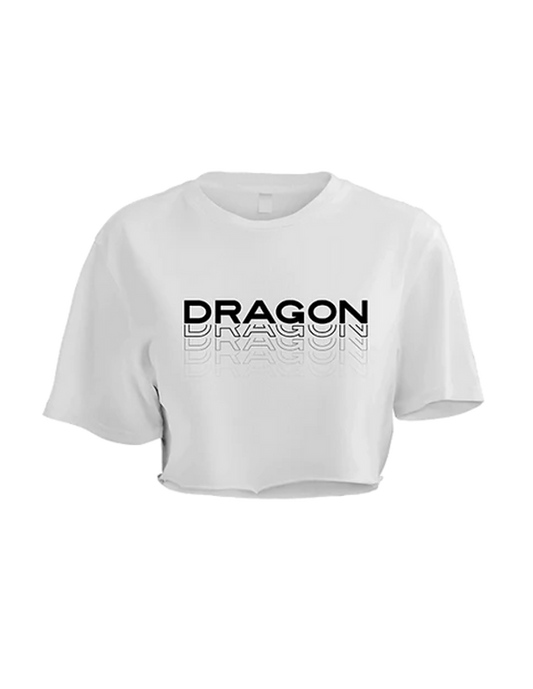 Dragón Pharma Fallout Crop Top Blanca