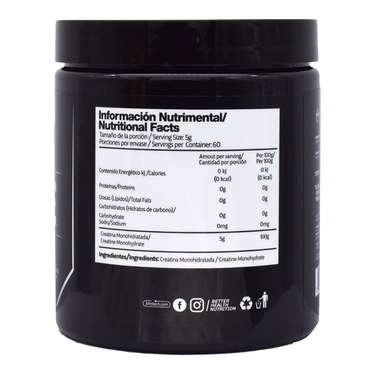 BHN Creatina 60 Serv