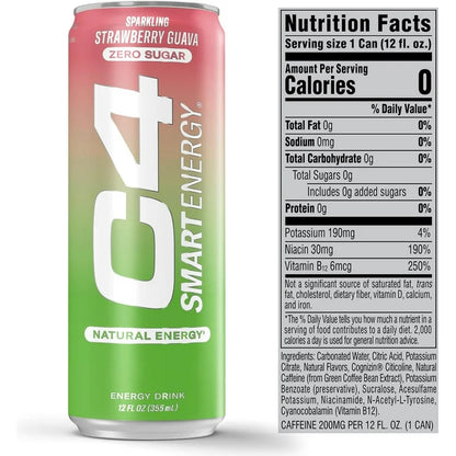 C4 Smart Energy Drink 12 Pack