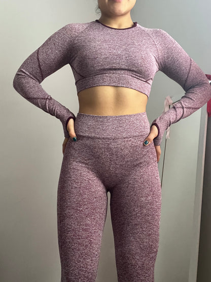 Conjunto manga larga