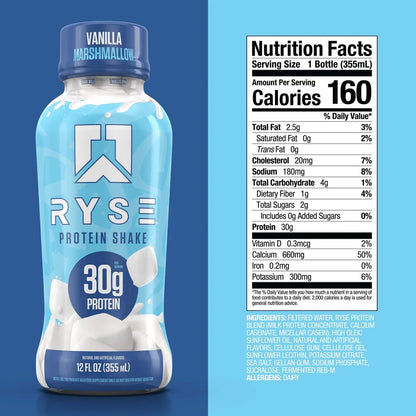 Ryse Loaded Protein Shake 355ml | Vainilla Marshmallow