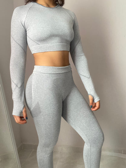 Conjunto manga larga