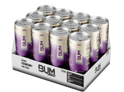 Raw Bum Energy Drink 12oz 12Pack