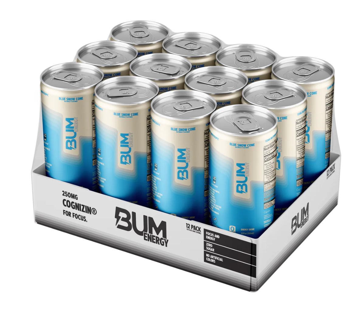 Raw Bum Energy Drink 12oz 12Pack