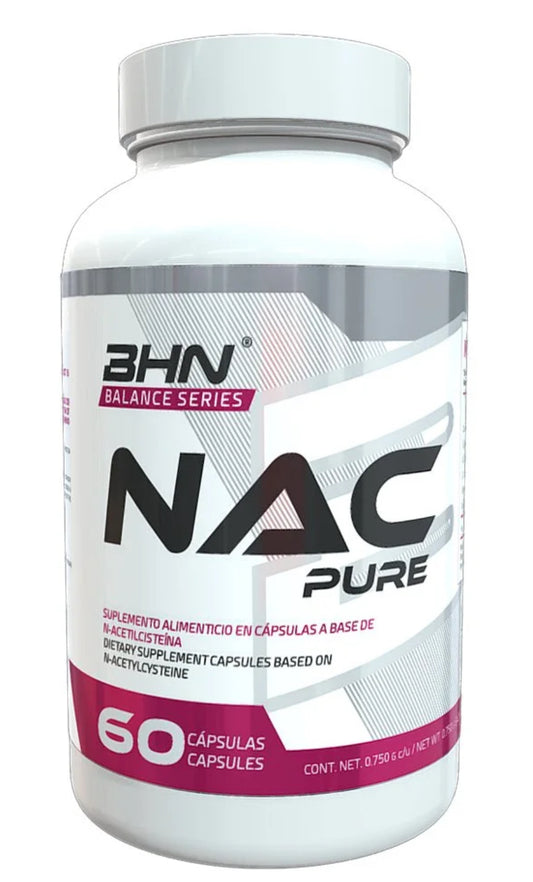 BHN NAC Pure 750Mg 60Caps